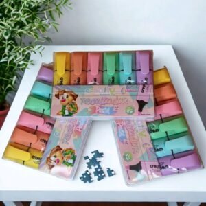 Resaltador Pastel Suave Colores Vivos Escritura Segura 6 Unidades