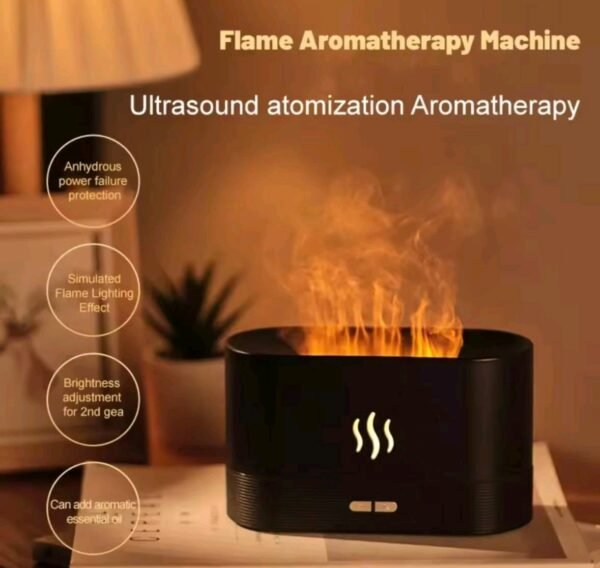 Humidificador Aromaterapia Silencioso Relajación LED Diseño Único - Imagen 6