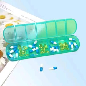 Pastillero Semanal Seguro Fácil Ligero