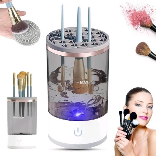 Limpiador Brochas Recargable LimpiezaProfunda Higiene Facial DiferentesTamaños