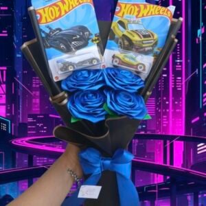 Ramo Hot Wheels Azul Regalo Emoción Único Negro/Azul/Varios