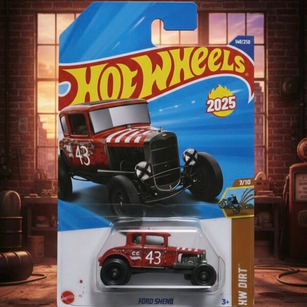 HotWheels FordSheno Colección Vintage Garaje RojoEscala1/64