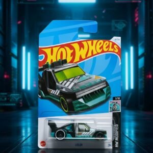 HotWheels LOLUX Colección Futurista Reflejo Azul-Verde-Negro