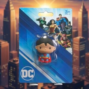Superman Chibi Coleccionable Divertido Regalo Azul, Rojo, Único