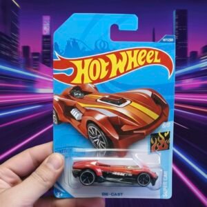 HotWheels Colección Velocidad Aventura Metal Fundido (Escala 1:64, Rojo/Amarillo)