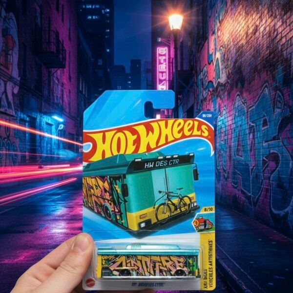 HotWheels Bus Grafiti Colección Urbana Arte Velocidad 1:64